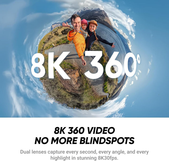 Insta360 Paquete de buceo invisible X4 Air - Impermeable (197 pies\...