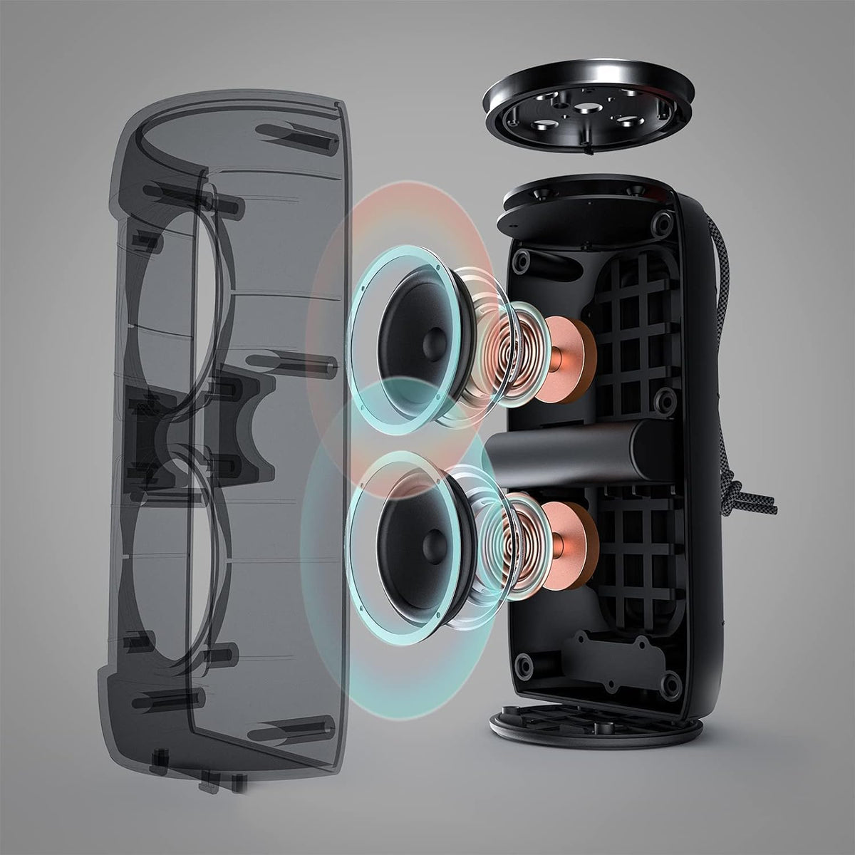 Monster S310 Altavoz Bluetooth actualizado, altavoz portátil de 30...