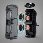 Oraolo Altavoz Bluetooth S310 mejorado, altavoz portátil de 30 W, sonido estéreo de 360° con graves intensos, emparejamiento TWS, IPX6 impermeable, Bluetooth 5.2, tiempo de reproducción de 24 horas