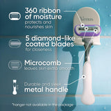 Gillette Maquinillas de afeitar Venus Deluxe Smooth Platinum para m...