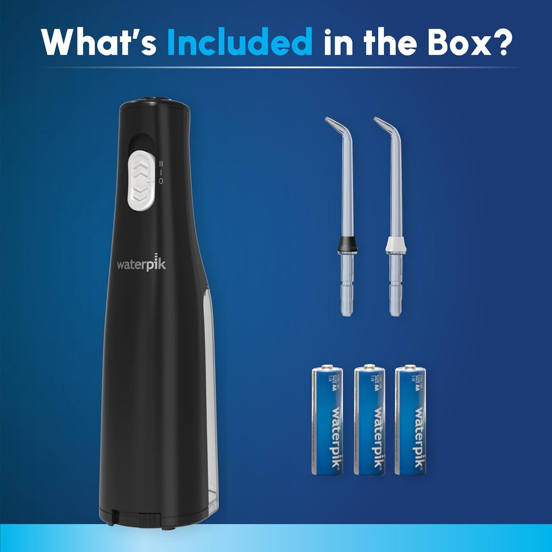 Waterpik - Irrigador inalámbrico Express, funciona con baterías y e...