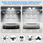 Lámpara Luces de garaje - 32000LM LED luces de techo de garaje 6500K luz