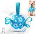 Juguetes interactivos para perros, pelota de fútbol para perros