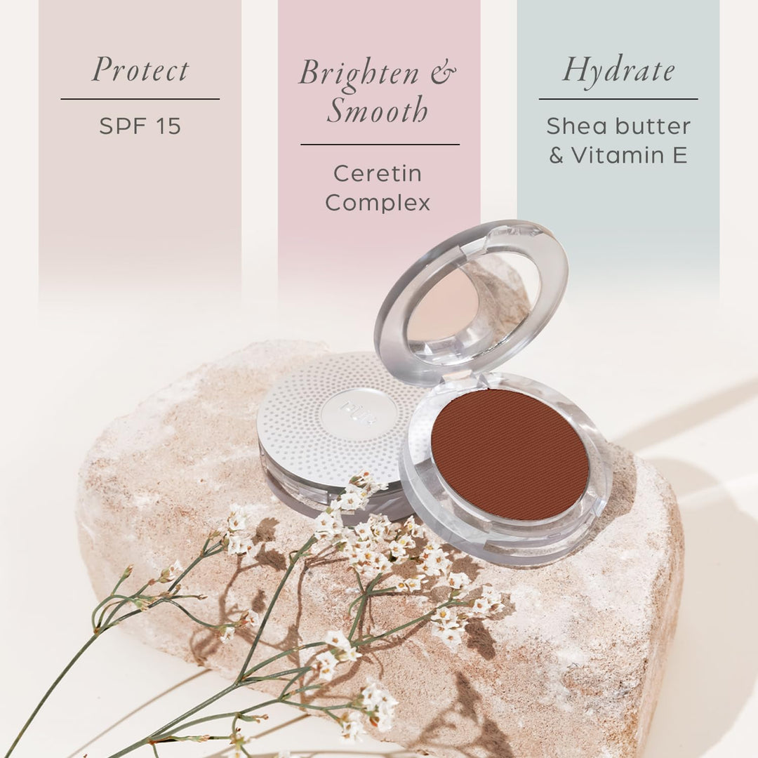 PÜR MINERALS Base de Maquillaje Mineral Prensada 4 en 1 en Polvo co...