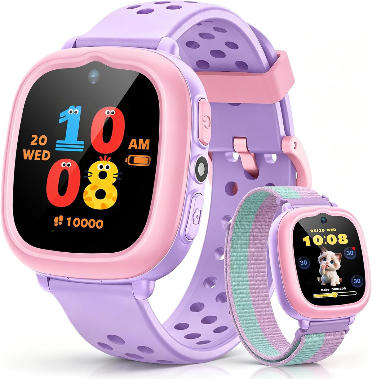 ENOMIR Reloj inteligente para niños con cámara y reproductor de música