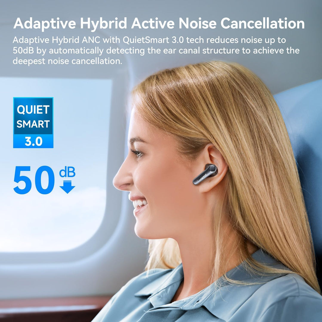 EarFun Air Pro 4 Auriculares inalámbricos con cancelación de ruido...
