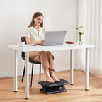 Lámpara HUANUO - Reposapiés para debajo del escritorio, reposapiés de masaje de 17.1 pulgadas, ajustable e inclinable