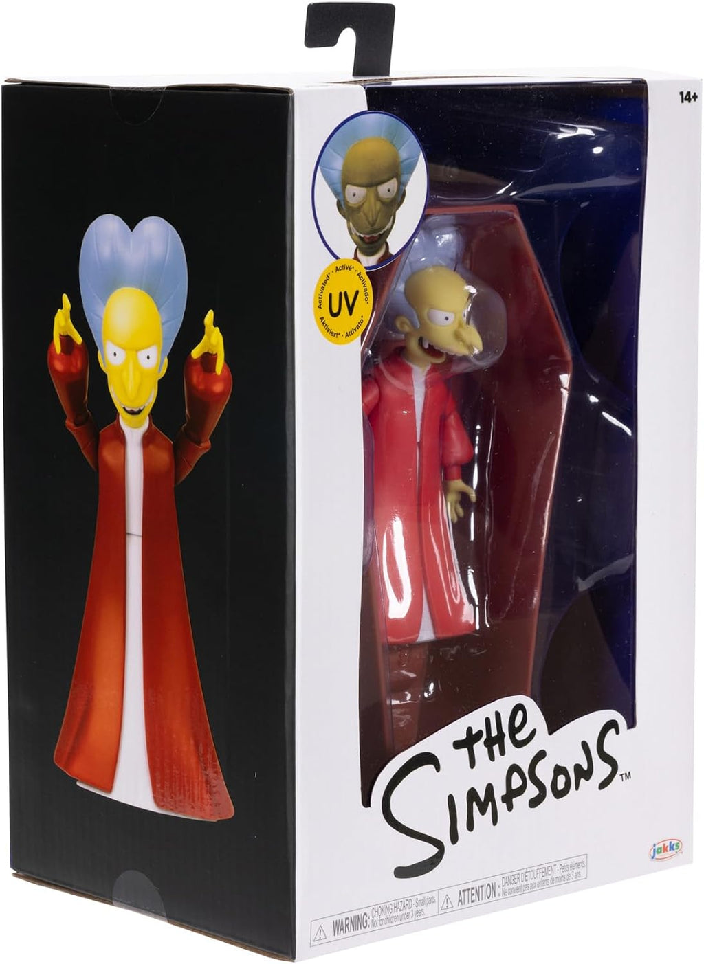 Disney The Simpsons Figura de Acción de Coleccionista Premium Count Burns de 5 Pulgadas