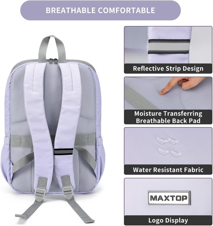 MAXTOP Mochila de viaje para computadora portátil, mochilas de nego...