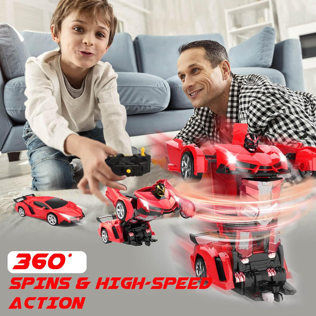 Dolanus Coche de Control Remoto - Coches RC de Robots Transformable...