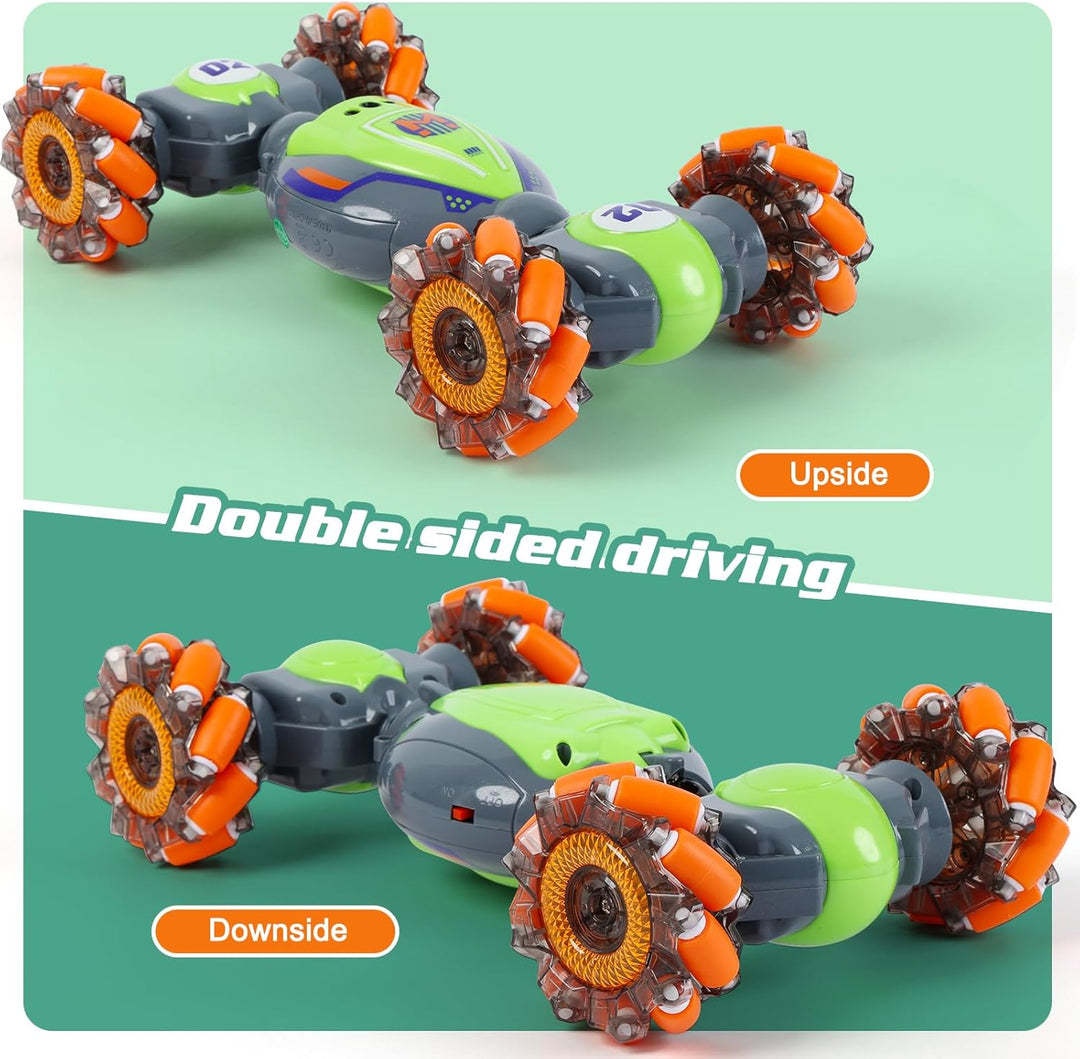QXHOL Coche de Acrobacias RC con Detección de Gestos para Niños de...