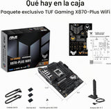ASUS TUF Gaming X870-PLUS WiFi AMD AM5 X870 ATX Placa base, 16+2+1,...
