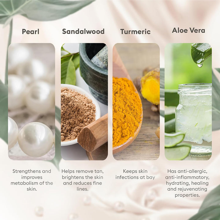 VLCC Kit facial Pearl con 7 productos para el cuidado de la piel, l...