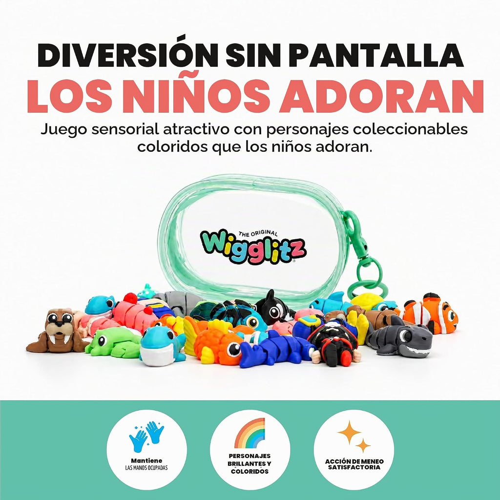 Ocean - Paquete de 25 juguetes coleccionables con bolsa
