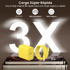 Cargador para iPhone 17, 16, 15, cable de carga rápida de 10 pies de largo tipo C Chagrer con 3 paquetes de cargador de pared USB C compatible con iPhone 17/17 Plus/17 Pro Max/16/16 Plus/16 Pro Max/15