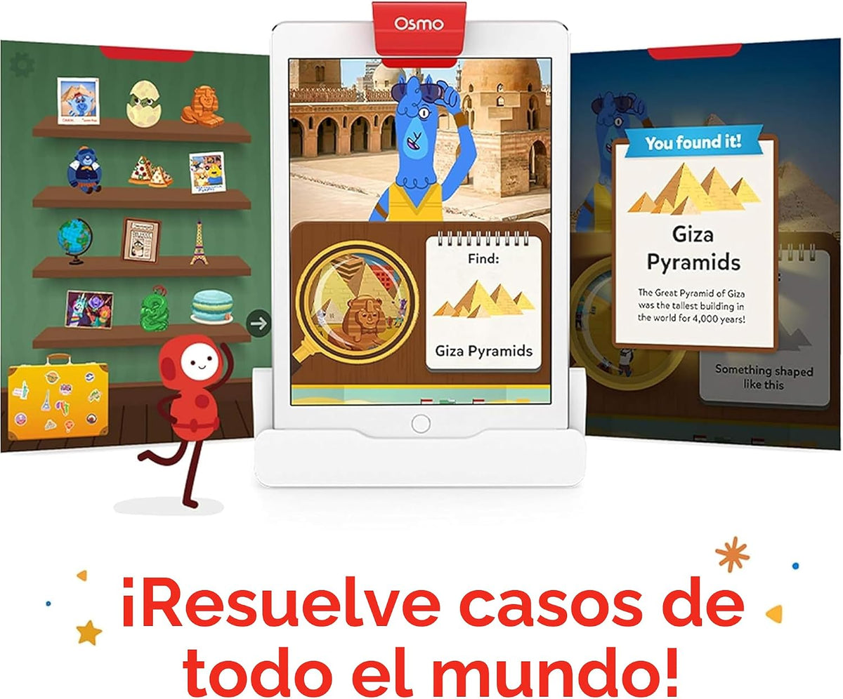 Osmo Agencia de detectives, edades 5-12, resolver misterios, juego STEM, iPad/Fire