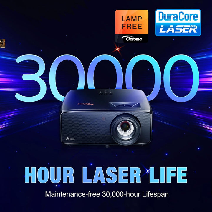 Optoma HZ41 4600-Lumen Full HD Laser DLP Home Theatre y Gaming Proy...