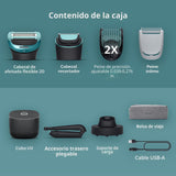 Philips Norelco Afeitadora corporal de la serie 9000, recortador de...