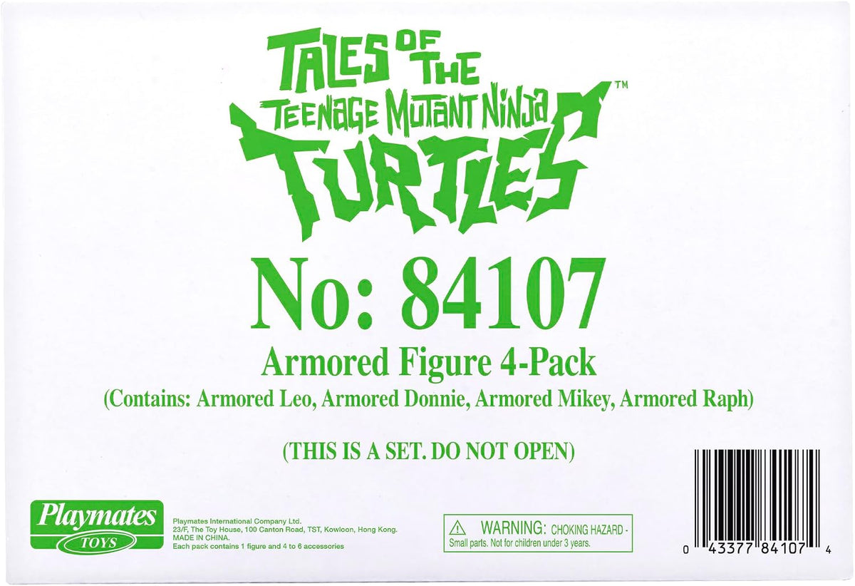 Teenage Mutant Ninja Turtles Mezcla y Combina Tortugas Blindadas 4 piezas