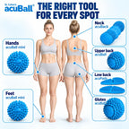 Dr. Cohen's AcuKit Deluxe - Kit de curación para todo el cuerpo para masaje de tejido profundo, liberación miofascial y alivio del dolor