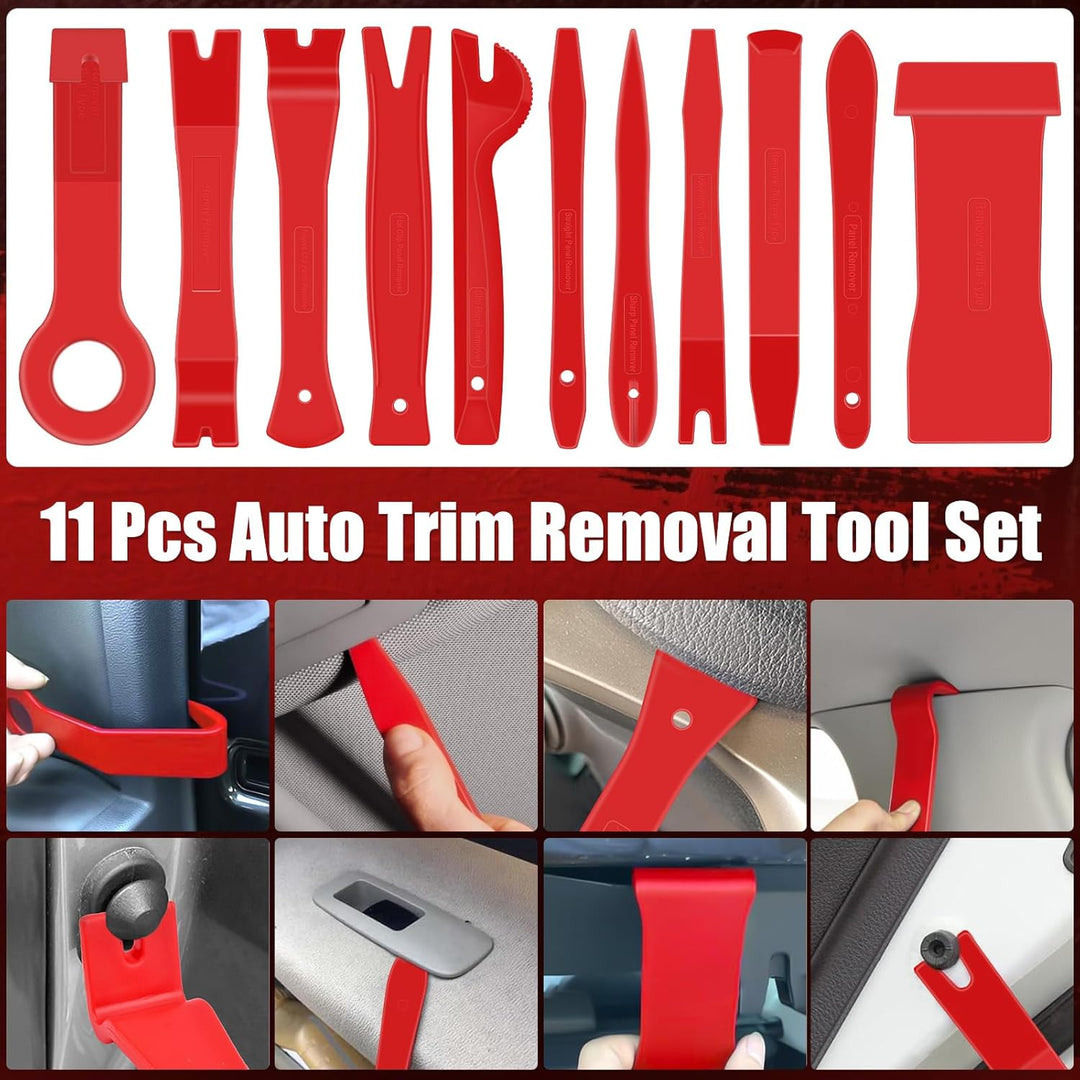 Sundpey Kit de herramientas para automóvil de 132 piezas, portátil,...