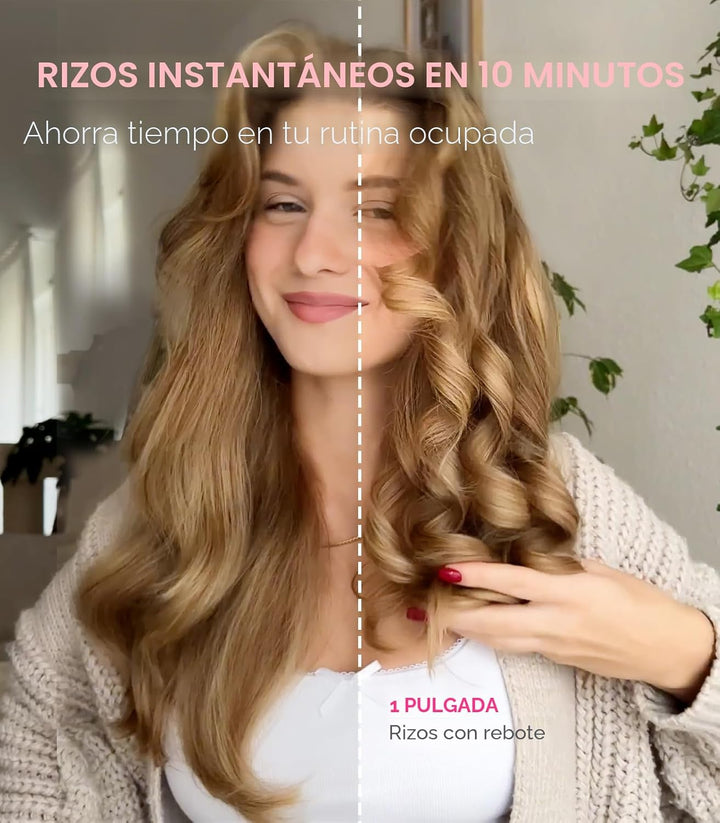 TYMO Rizador Automático Giratorio - TYMO CURLPRO Varita Onduladora...