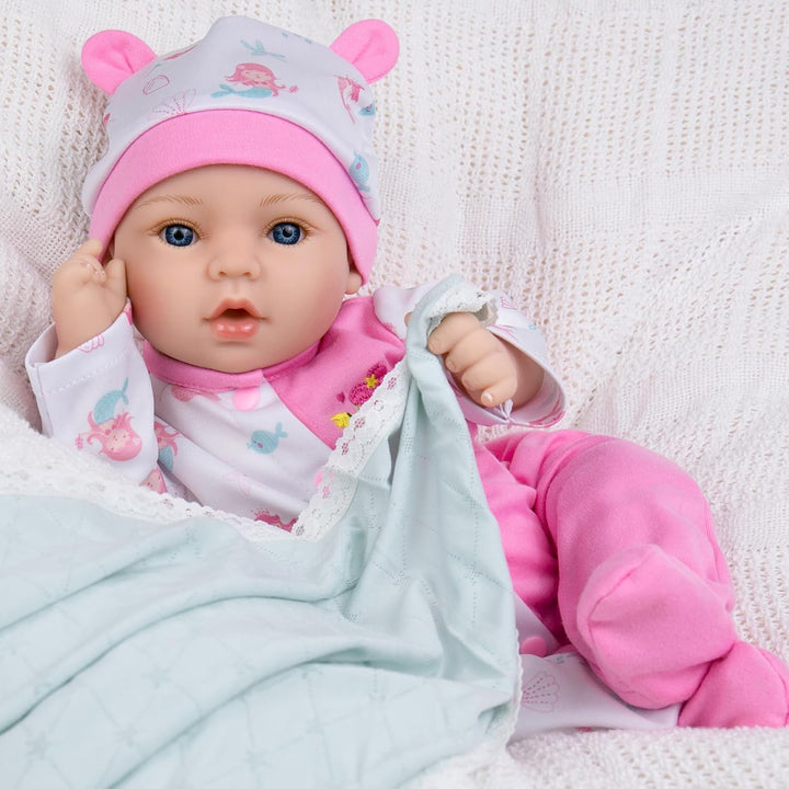 Aori Reborn Muñecas de bebé niña realistas de 18 pulgadas - Muñecas...