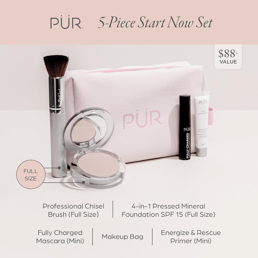 PÜR Minerals Multitasking Essentials Kit - Makeup Gift Set Includes...
