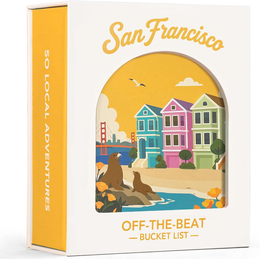 Tarjetas de lista de deseos de San Francisco Adventure, 50 tarjetas para