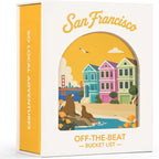 Tarjetas de lista de deseos de San Francisco Adventure, 50 tarjetas para
