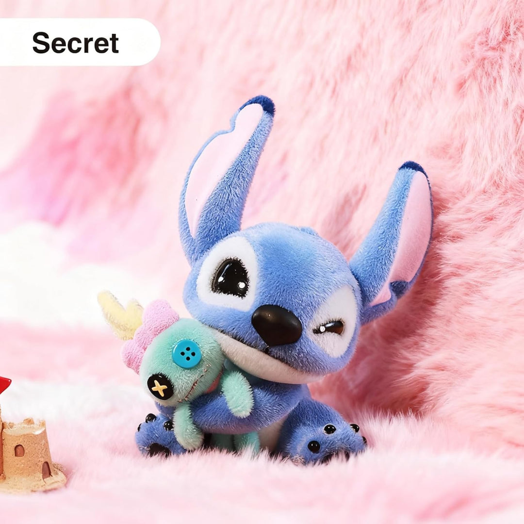 MINISO Disney Lilo &amp; Stitch - Figura de peluche flocada, caja s...
