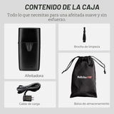 BaBylissPRO UVFOIL Afeitadoras de metal de doble lámina con desinfe...
