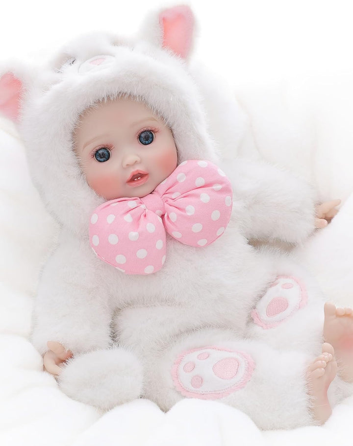 Cloveray Baby Dolls, 15 Inch Realistic Soft Body Baby Doll Real Lif...