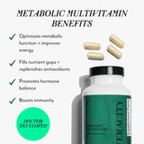 Veracity Multivitamínico para mujeres, complejo de vitamina B, magn...