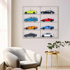 Acrylic Display Case para 1/24 Scale Diecast Storage