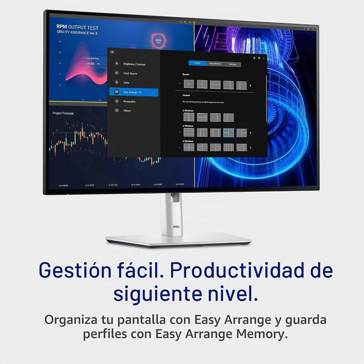 Dell UltraSharp U2724DE Monitor LED WQHD de 27" Clase | 5ms, 98...