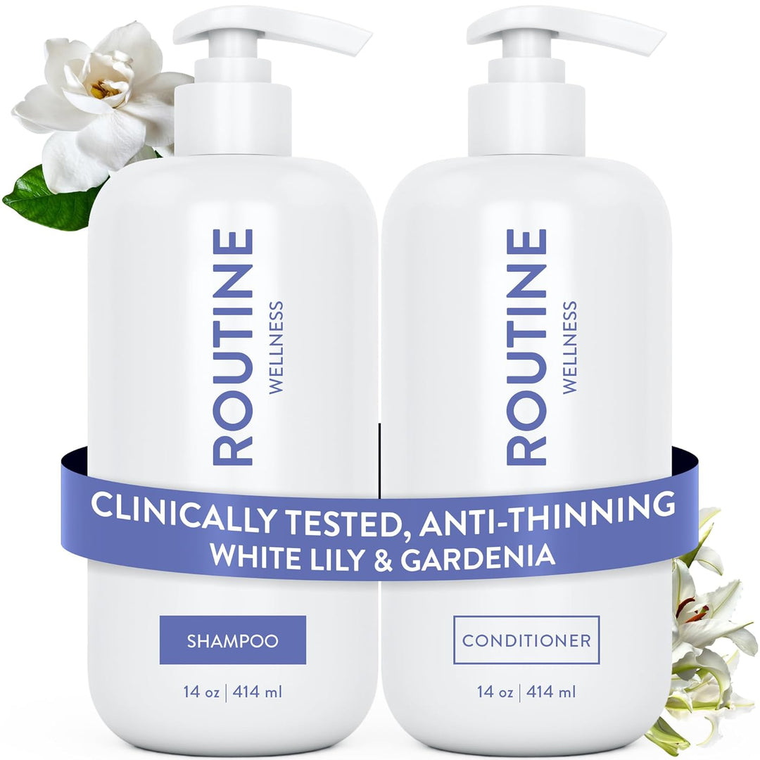 Routine Wellness Juego de champú y acondicionador voluminizador ant...