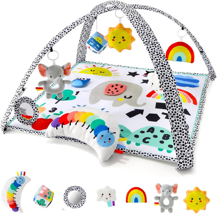 The Peanutshell Gimnasio de juego unisex para bebés y