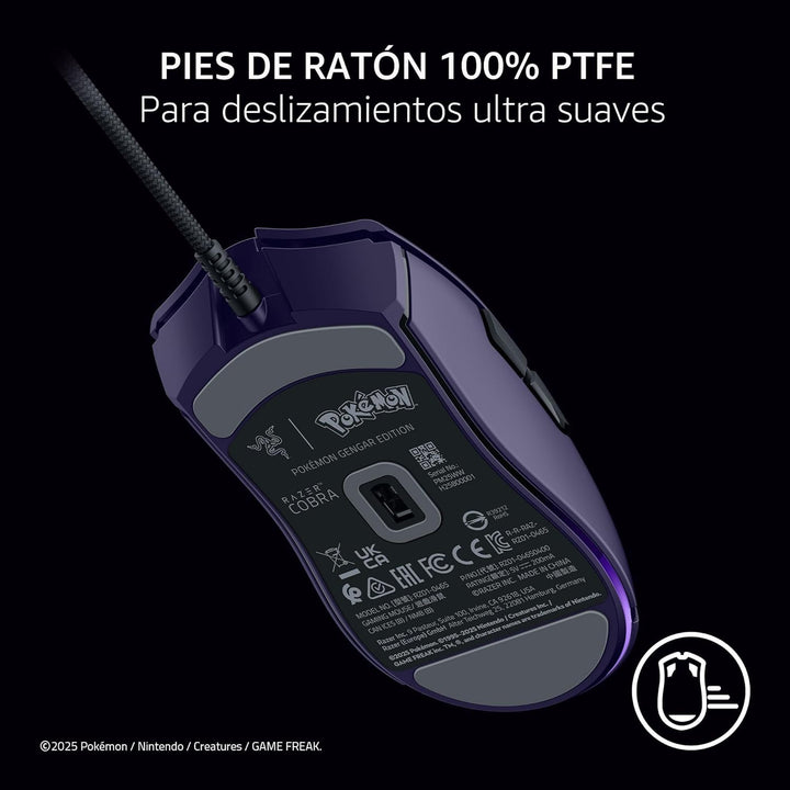 Razer Ratón para juegos con cable Cobra: ligero de 2.05 oz - Interr...