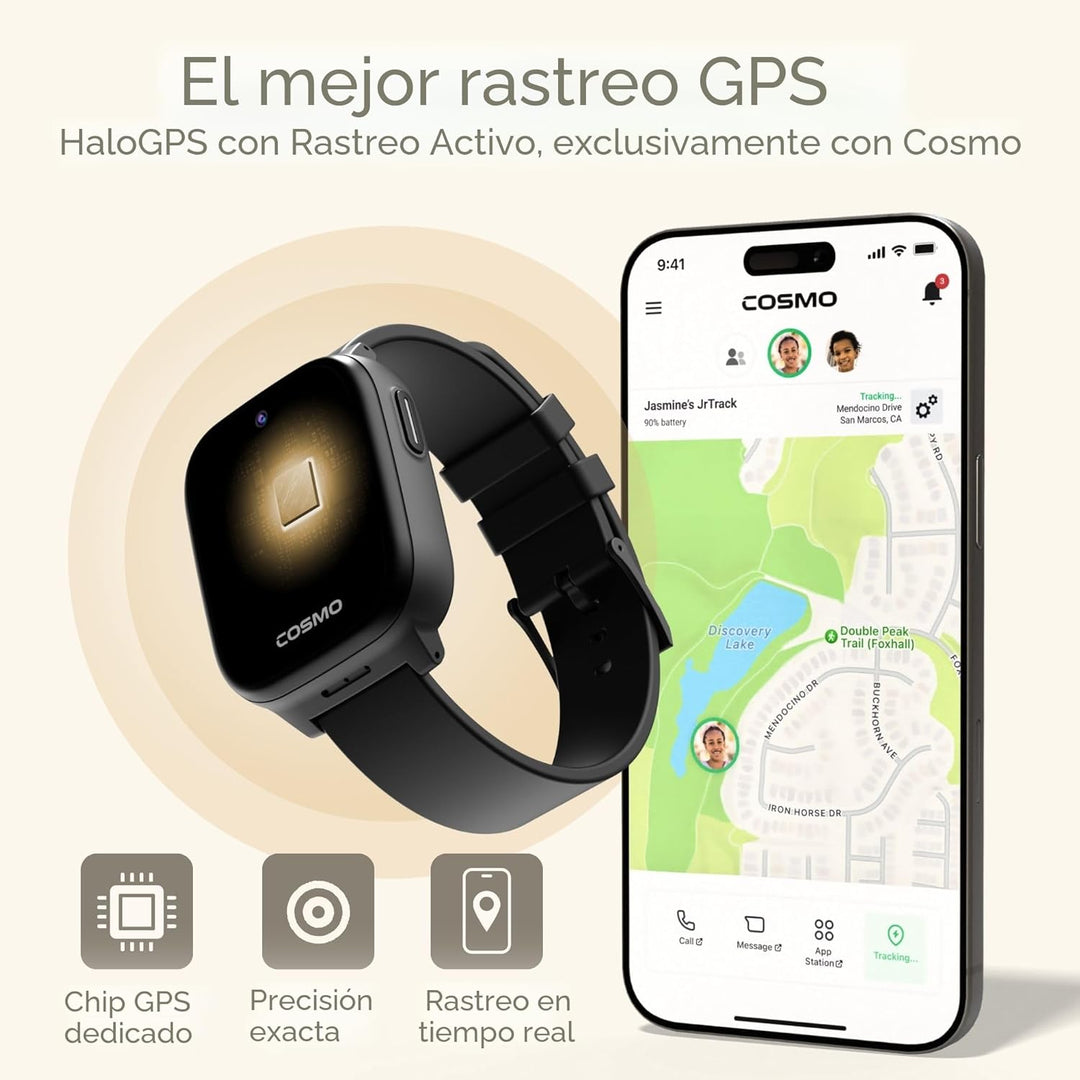 JrTrack 5 Kids Smart Watch de Cosmo El mejor reloj de