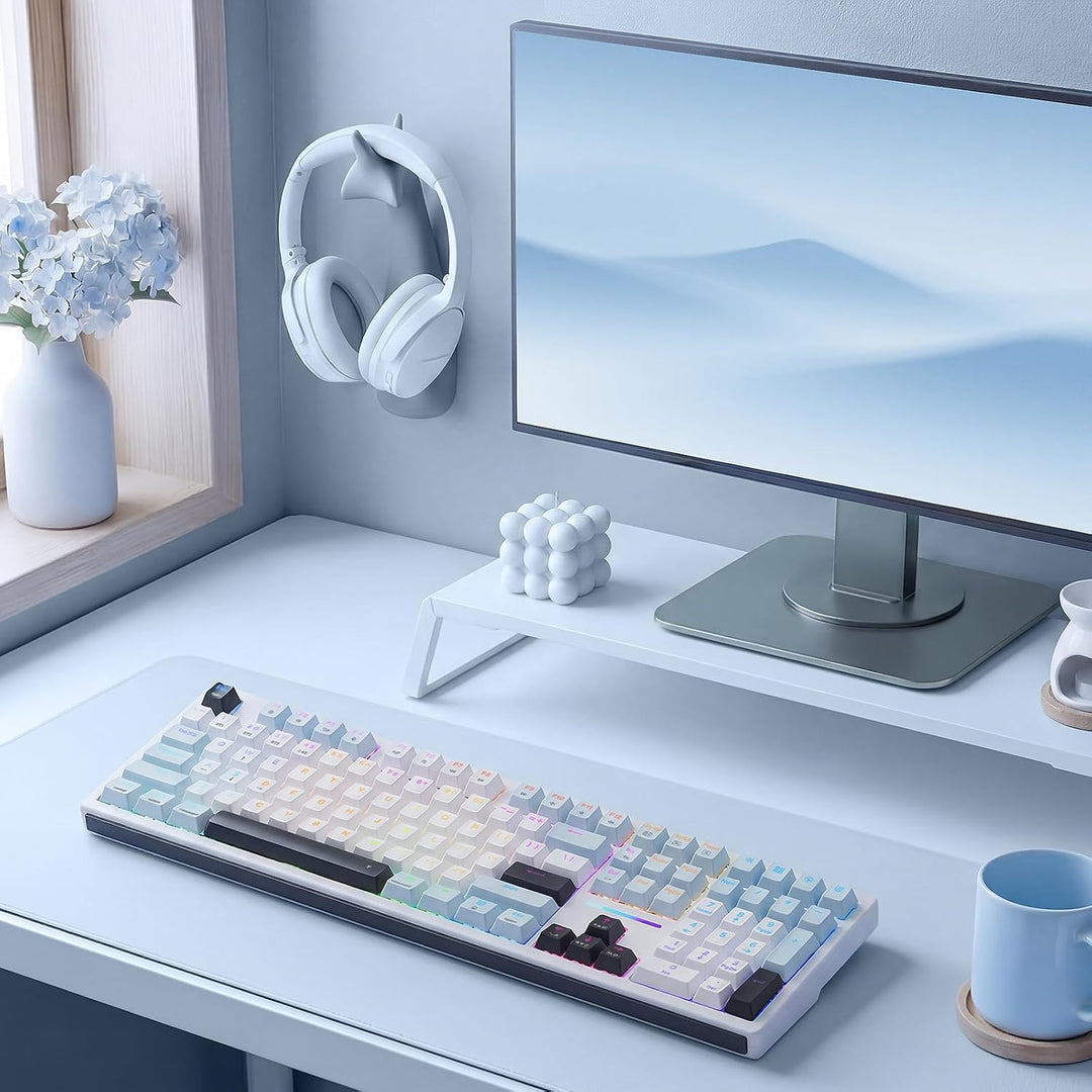 Redragon K771 Teclado mecánico inalámbrico, teclado para juegos de...