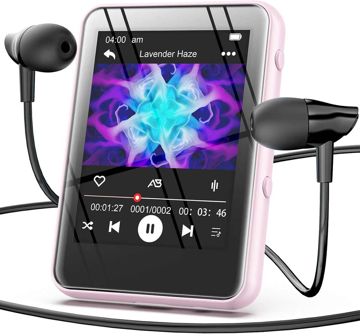 Reproductor de música MP3 con Bluetooth, almacenamiento de 32 GB, p...