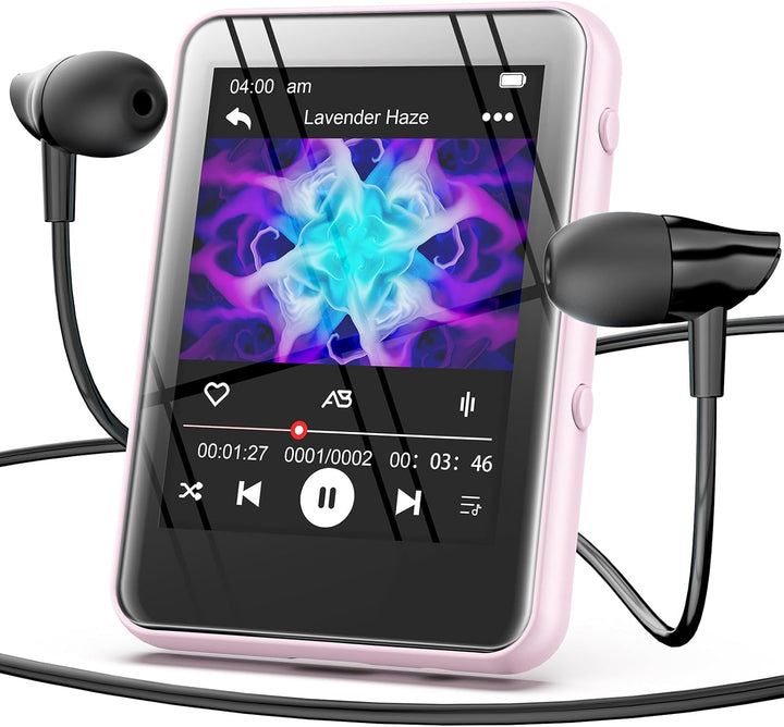 Reproductor de música MP3 con Bluetooth, almacenamiento de 32 GB, p...