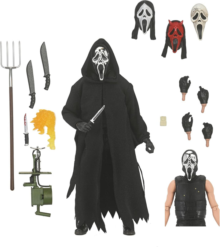NECA - Ghostface - Figura de acción Ultimate de 7 pulgadas
