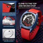 Relojes de Moda para Hombre Estilo Cronógrafo Análogo de Cuarzo
