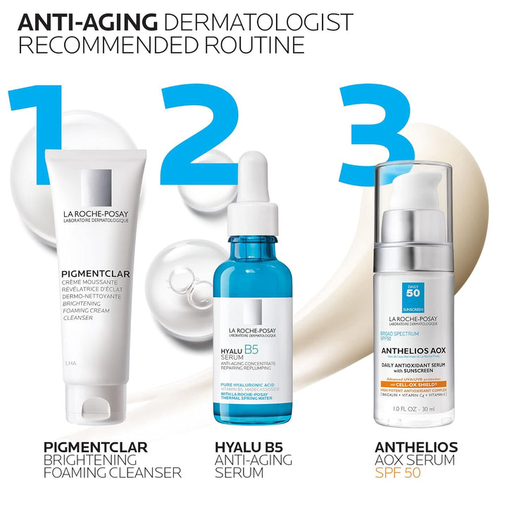 La Roche-Posay Anthelios AOX Suero Antioxidante Diario con SPF, Hid...