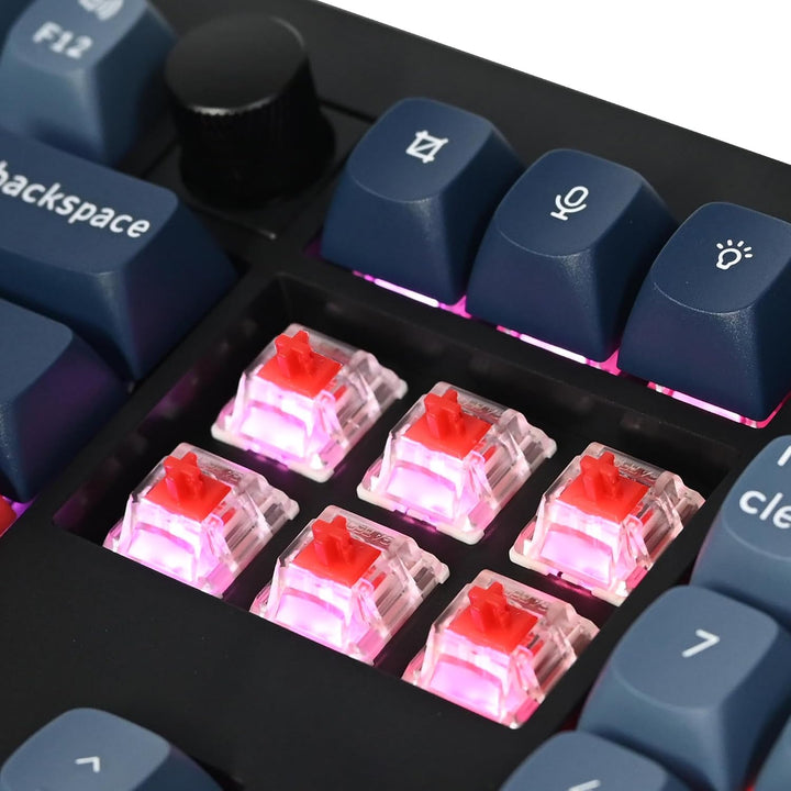 Keychron V6 Max Teclado Mecánico Inalámbrico Personalizable, 2.4 GH...