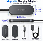 Cargador inalámbrico magnético para iPad Pro de 12.9 pulgadas (3ª/4ª/5ª/6ª) y iPad Air 13 (M3/M2) solamente, cargador de conector inteligente de carga rápida, para iPad