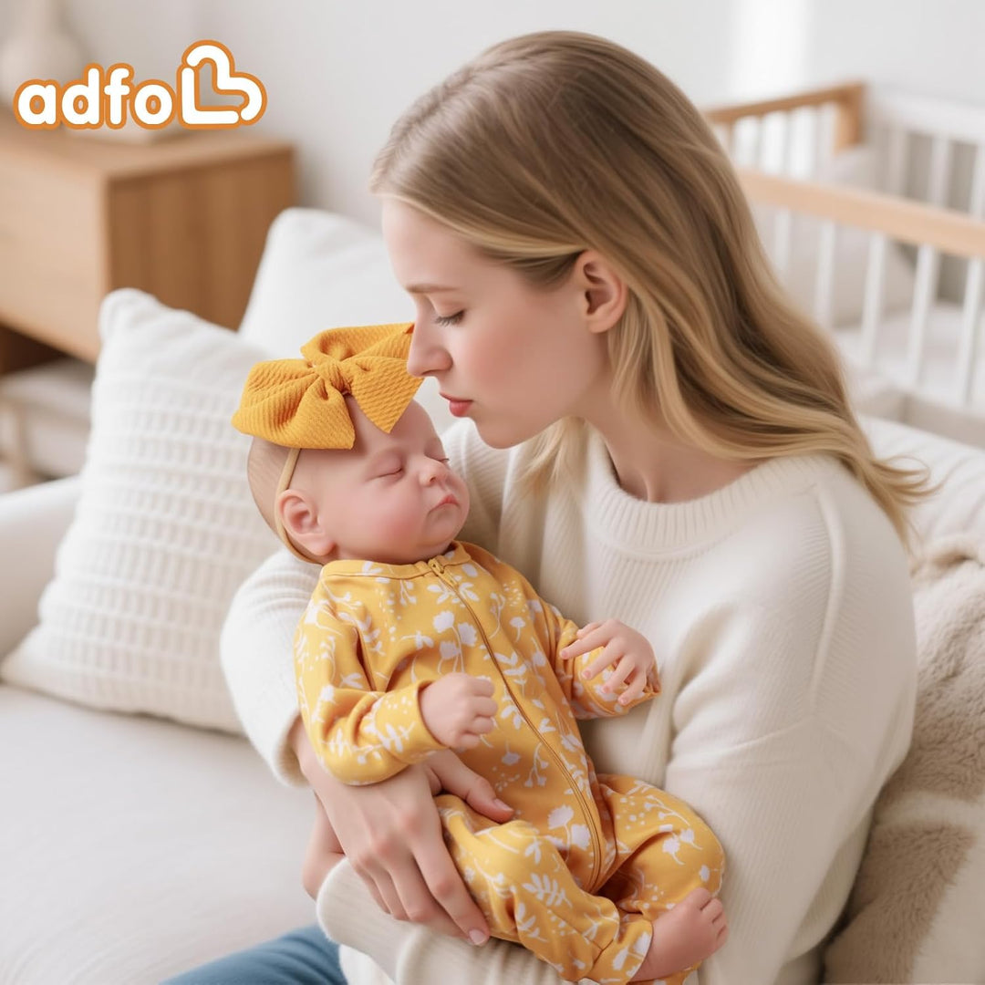 ADFO Muñecas de bebé recién nacidas realistas de 20 pulgadas, muñec...