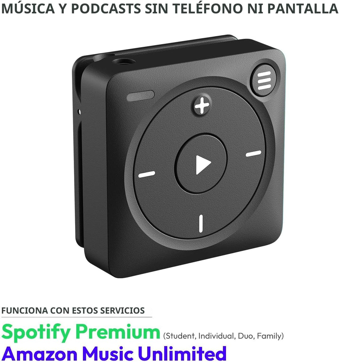 Mighty 3 Reproductor de Música Spotify y Amazon (Edición 2026) - Po...